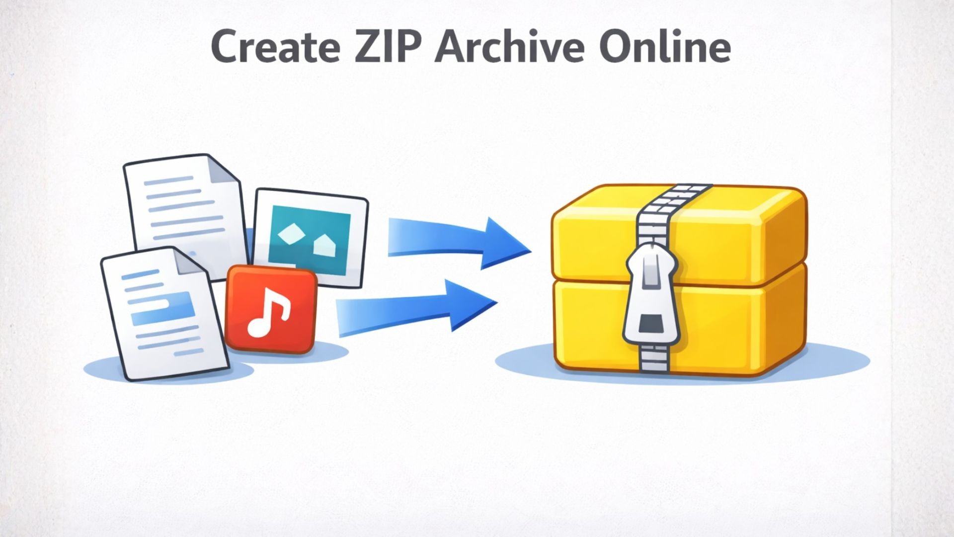 Comment créer une archive ZIP en ligne